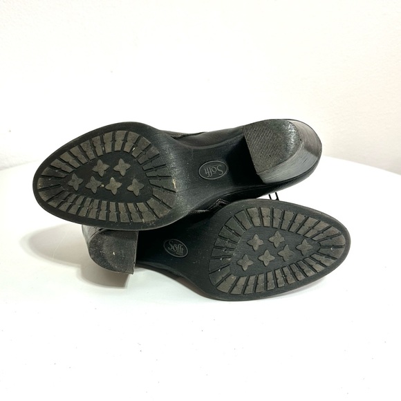 Sofft Black Leather Booties - Picture 6 of 8
